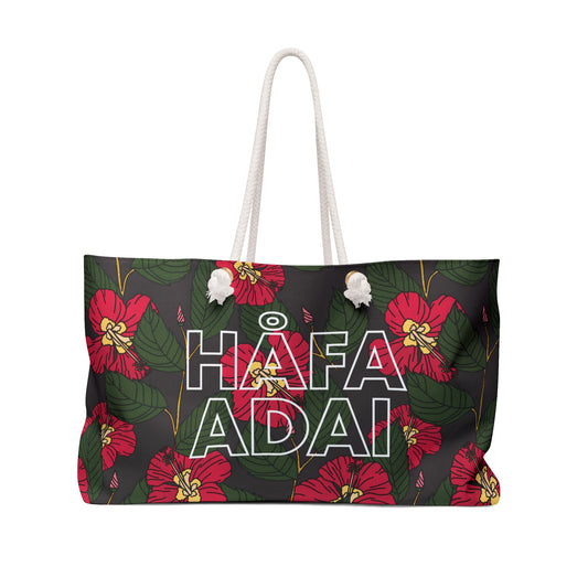 Hibiscus - Beach Tote