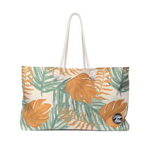 Orange & Green - Beach Tote