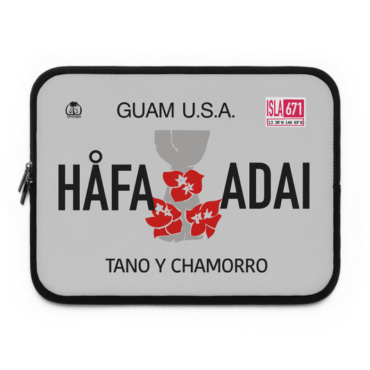 GUAM License Plate - Laptop Sleeve