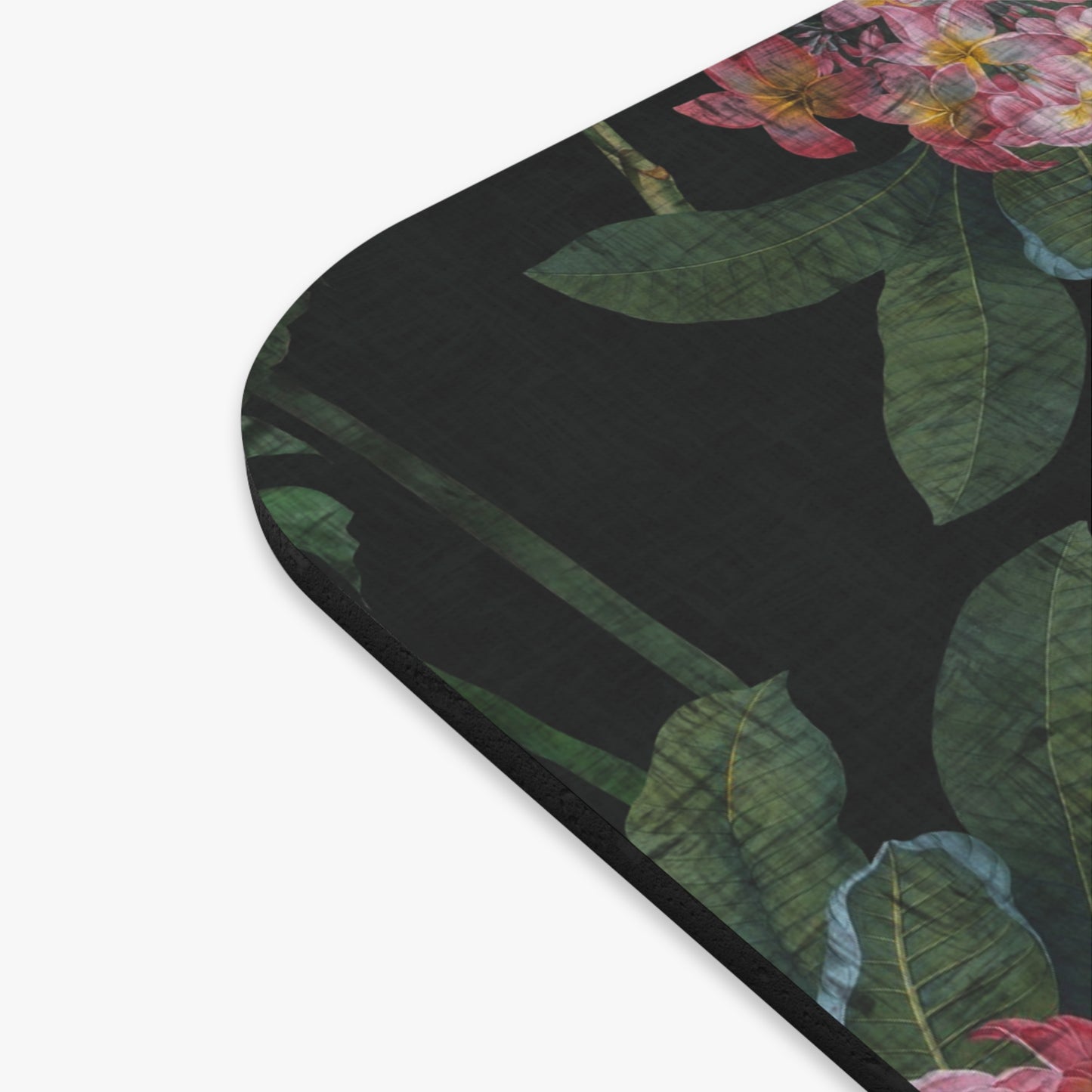 Pink Ginger and Plumeria - Mouse Pad (Rectangle)