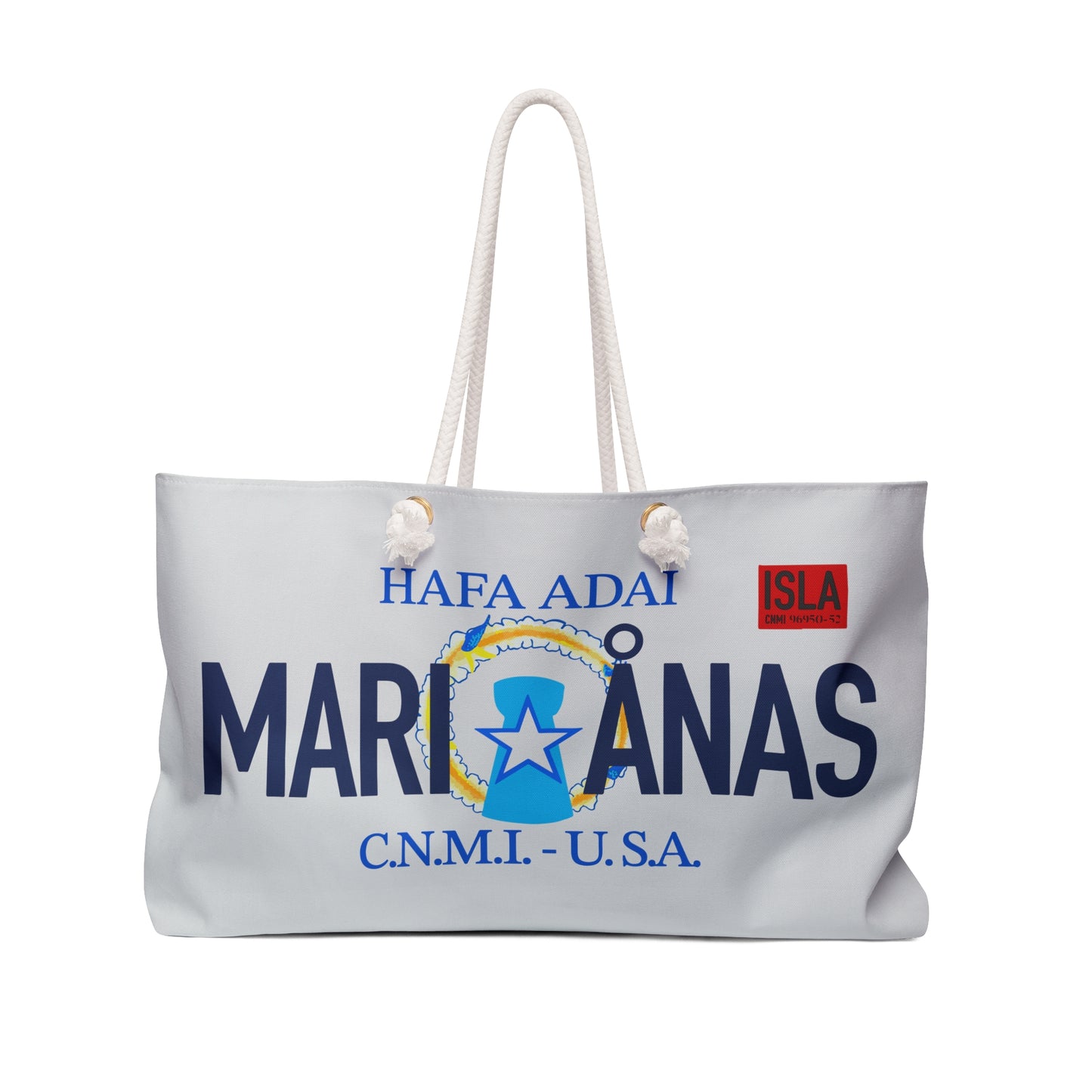 NMI License Plate - Beach Tote