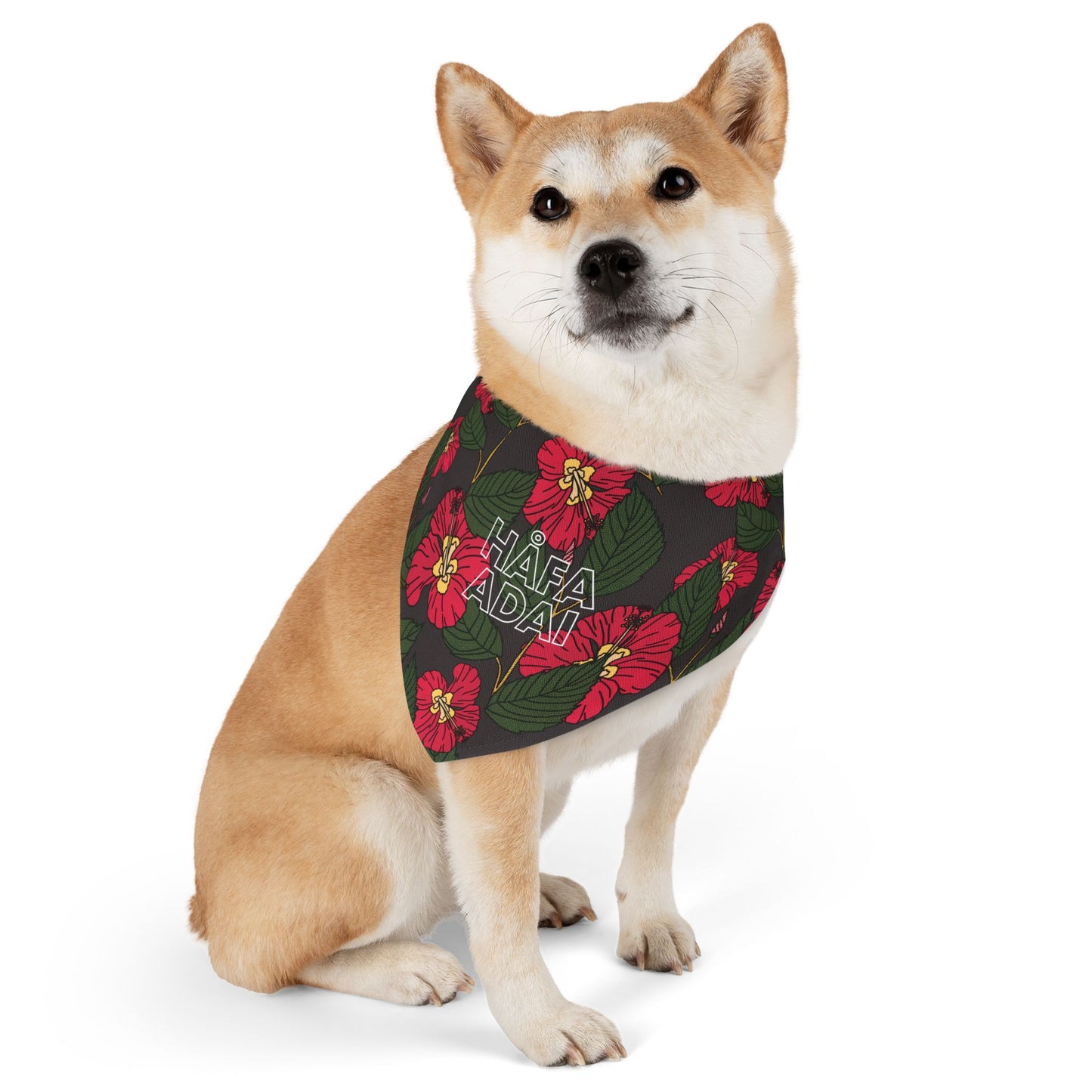 Hibiscus - Pet Bandana Collar