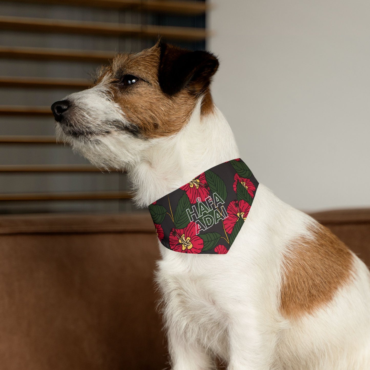 Hibiscus - Pet Bandana Collar