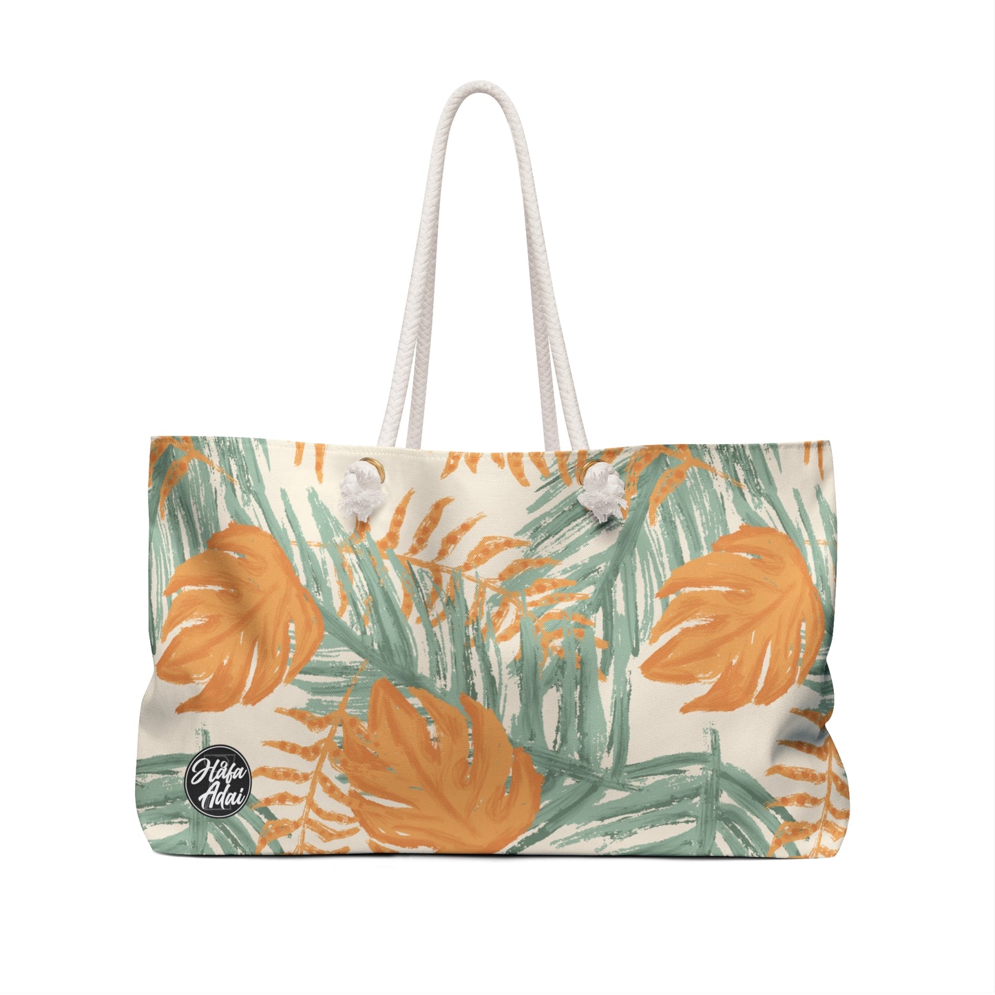 Orange & Green - Beach Tote