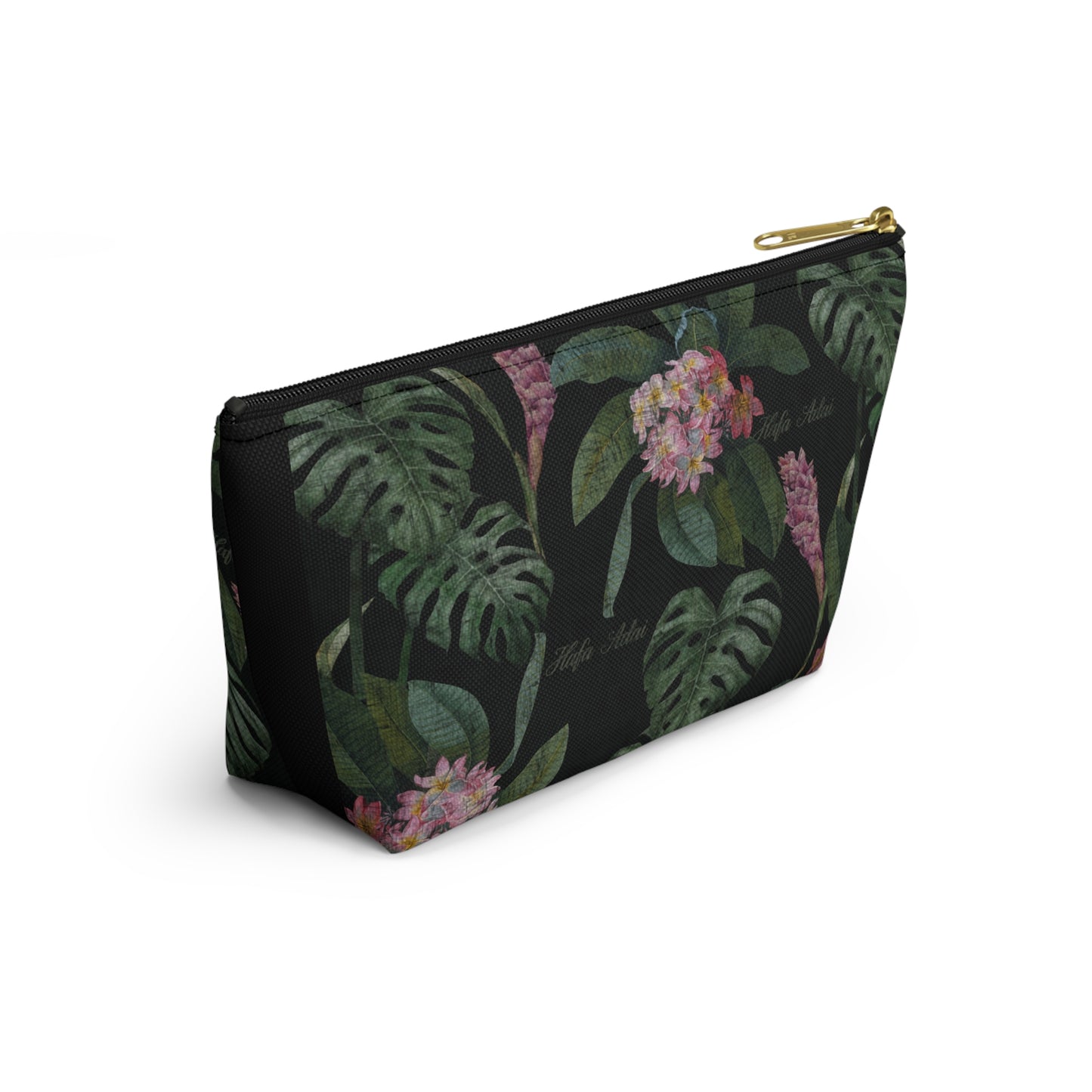 Pink Ginger and Plumeria - Diki'ki' Pouch