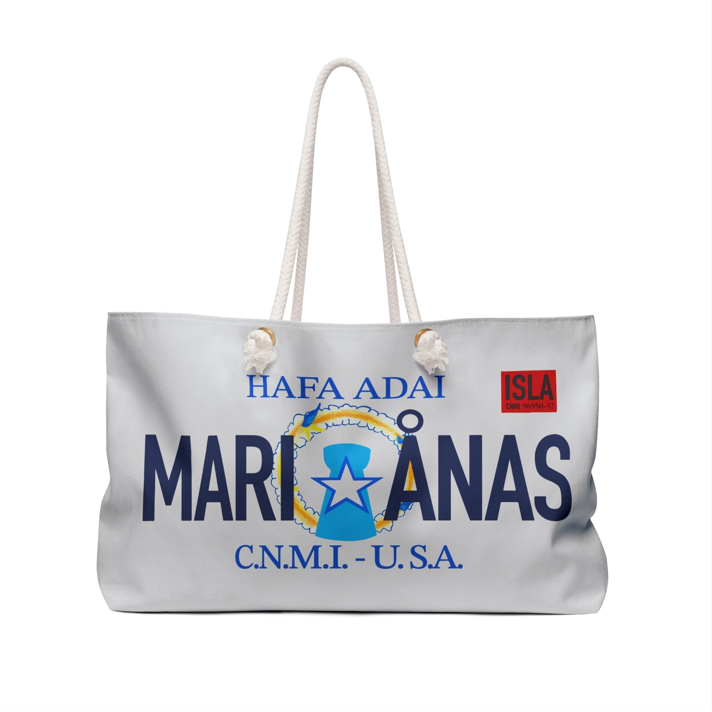 NMI License Plate - Beach Tote